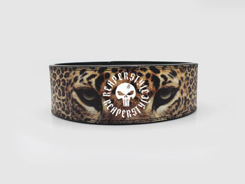 13MM LEVER BELT BUNDLE - CHEETA BELT AND BLACK BUCKLE